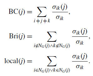 Bridgeness Centrality