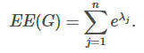 Subgraph Centrality