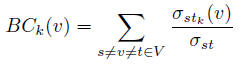 κ-Betweenness Centrality